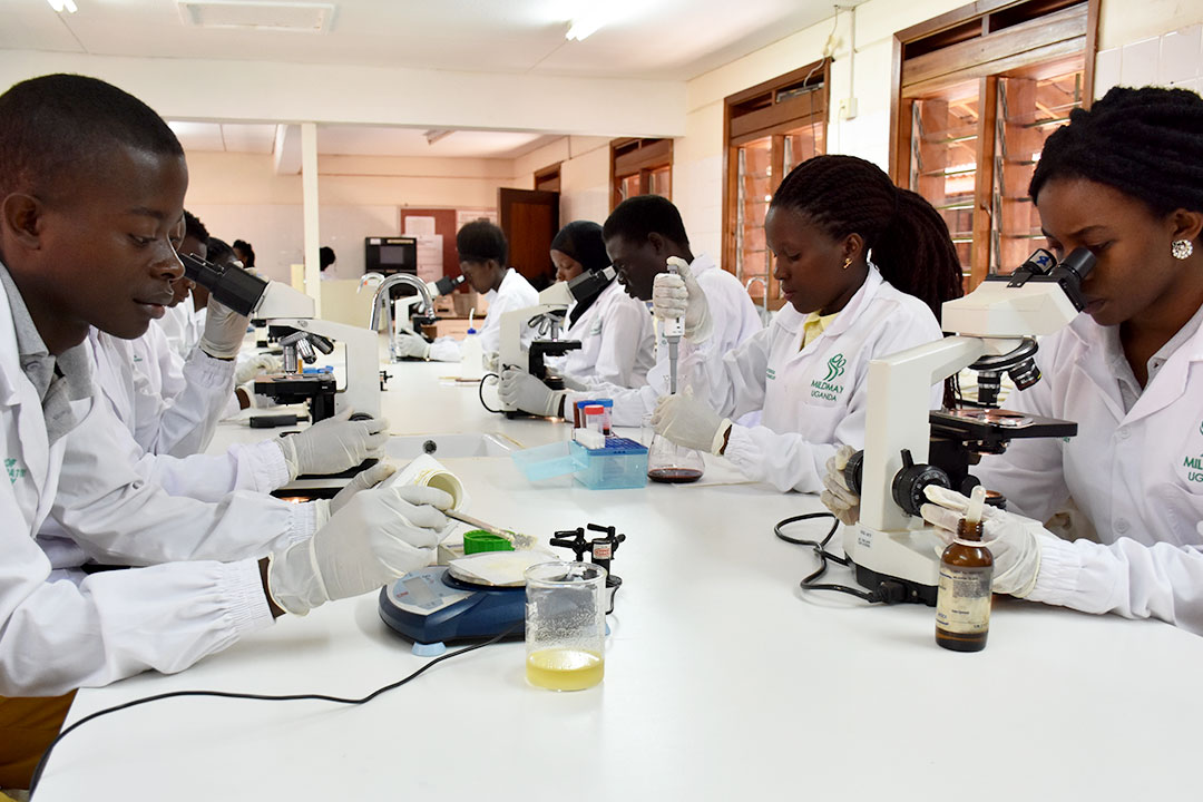 Medical students at MildMay School of Public Health